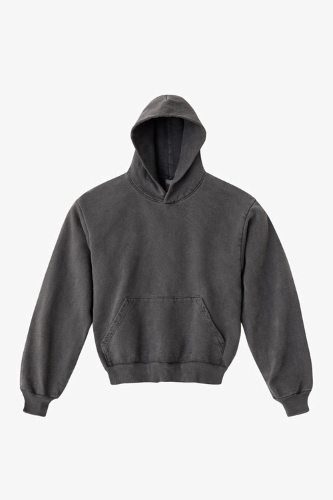 HF09GD | LA Apparel Heavy Fleece Hood PO 14 oz | Embroidered