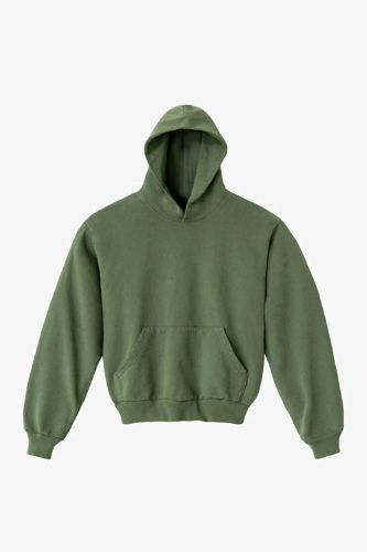 HF09GD | LA Apparel Heavy Fleece Hood PO 14 oz | Embroidered