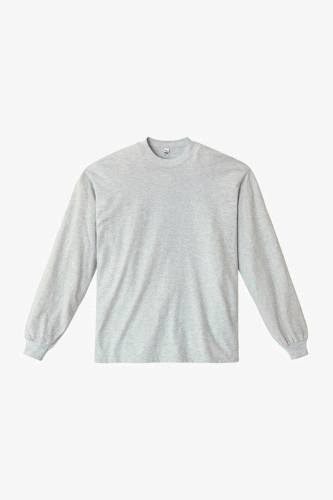 1807gd | LA Apparel Longsleeve Garment Dye Crew Neck T-shirt 6.5oz | Embroidered