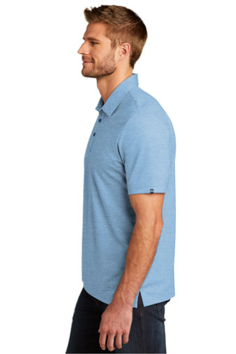 TM1MU412 | TravisMathew Oceanside Heather Polo | Embroidered