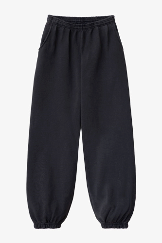HF04gd | LA Apparel Heavy Fleece Sweatpants | Embroidered