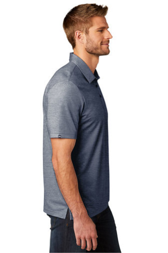 TM1MU412 | TravisMathew Oceanside Heather Polo | Embroidered