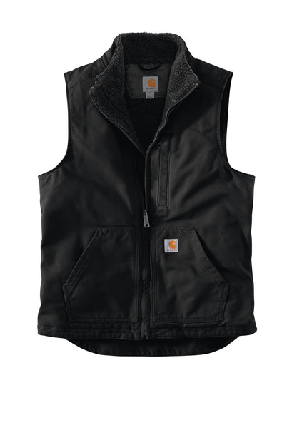 CT104277 | Carhartt Sherpa-Lined Mock Neck Vest | Embroidered