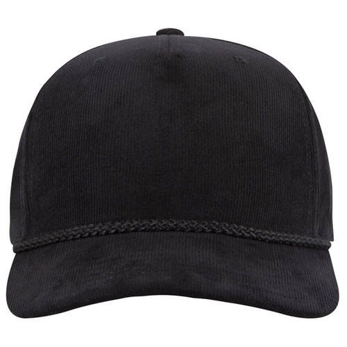 31-2 | OTTO CAP 5 Panel Mid Profile Corduroy Baseball Cap | Embroidered