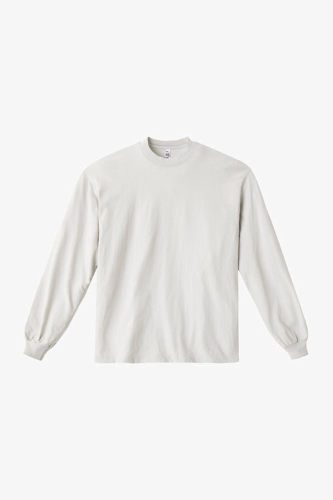1807gd | LA Apparel Longsleeve Garment Dye Crew Neck T-shirt 6.5oz | Embroidered