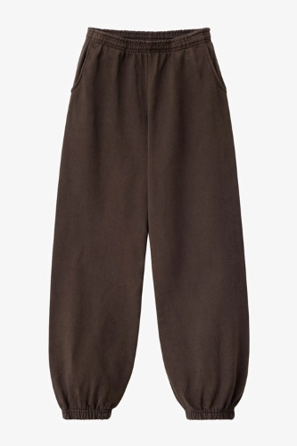 HF04gd | LA Apparel Heavy Fleece Sweatpants | Embroidered