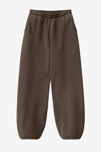 HF04gd | LA Apparel Heavy Fleece Sweatpants | Embroidered