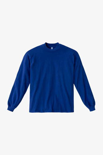 1807gd | LA Apparel Longsleeve Garment Dye Crew Neck T-shirt 6.5oz | Embroidered