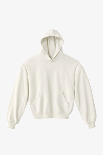 HF09GD | LA Apparel Heavy Fleece Hood PO 14 oz | Embroidered