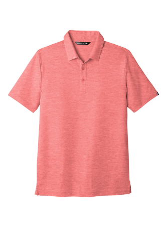 TM1MU412 | TravisMathew Oceanside Heather Polo | Embroidered