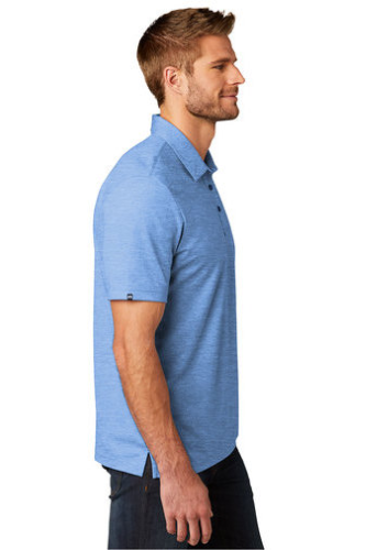 TM1MU412 | TravisMathew Oceanside Heather Polo | Embroidered