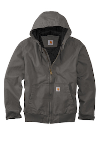 CT104050 | Carhartt Washed Duck Active Jac | Embroidered