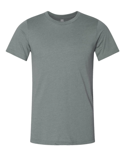 3001 | Bella + Canvas Heather Tee | Embroidered