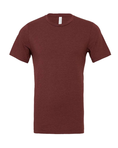 3001 | Bella + Canvas Heather Tee | Embroidered