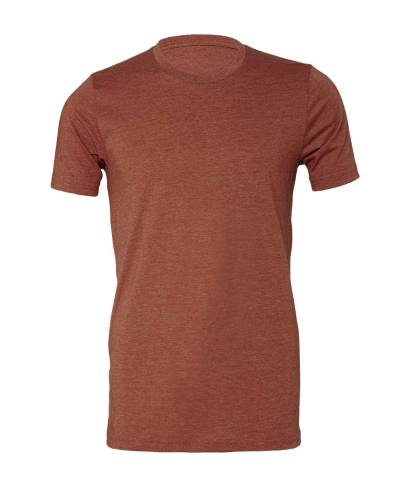 3001 | Bella + Canvas Heather Tee | Embroidered
