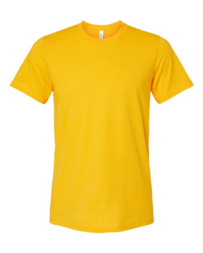 3001 | Bella + Canvas Heather Tee | Embroidered