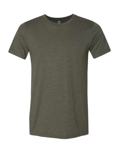 3001 | Bella + Canvas Heather Tee | Embroidered