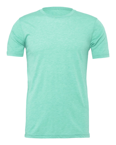 3001 | Bella + Canvas Heather Tee | Embroidered