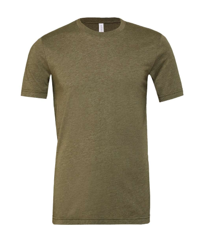 3001 | Bella + Canvas Heather Tee | Embroidered