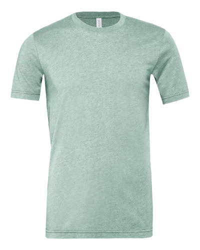 3001 | Bella + Canvas Heather Tee | Embroidered