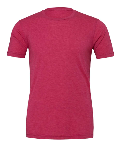 3001 | Bella + Canvas Heather Tee | Embroidered