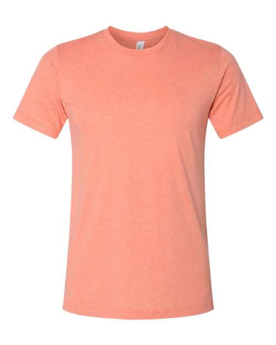 3001 | Bella + Canvas Heather Tee | Embroidered