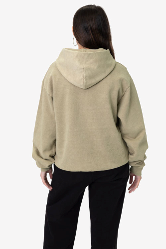 HF09GD | LA Apparel Heavy Fleece Hood PO 14 oz | Embroidered