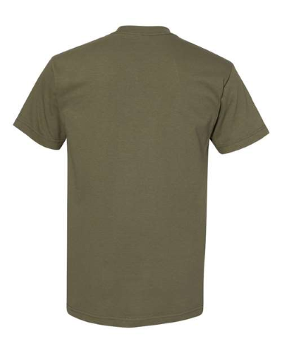 1301 | American Apparel Heavyweight Cotton T-Shirt | Embroidered