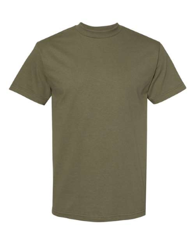 1301 | American Apparel Heavyweight Cotton T-Shirt | Embroidered