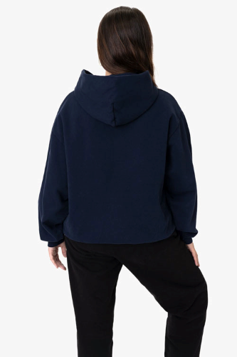 HF09GD | LA Apparel Heavy Fleece Hood PO 14 oz | Embroidered