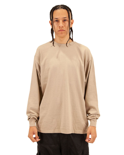 SHGDLS | Shaka Wear Men's Garment Dyed Long Sleeve T-Shirt | Embroidered