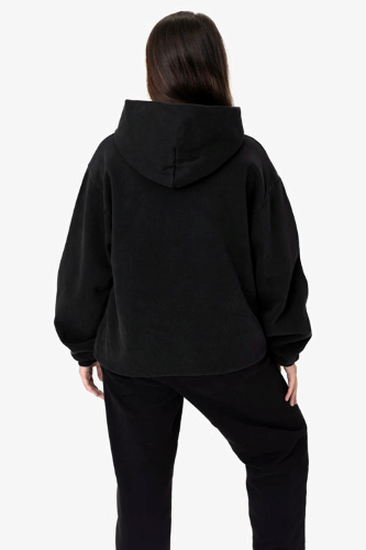 HF09GD | LA Apparel Heavy Fleece Hood PO 14 oz | Embroidered