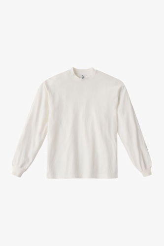 1807gd | LA Apparel Longsleeve Garment Dye Crew Neck T-shirt 6.5oz | Embroidered