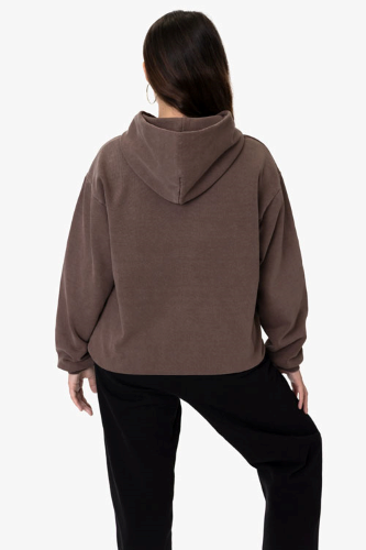 HF09PD | LA Apparel Heavy Fleece Hoodie (Pigment Dye) | Embroidered