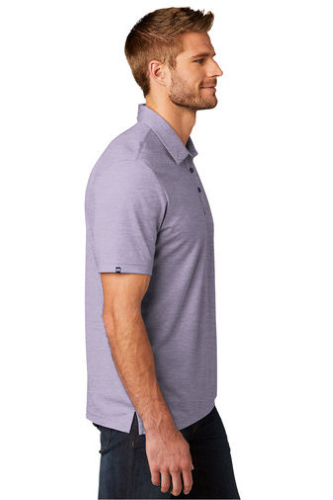 TM1MU412 | TravisMathew Oceanside Heather Polo | Embroidered