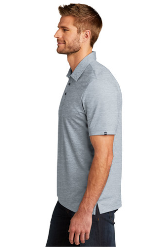 TM1MU412 | TravisMathew Oceanside Heather Polo | Embroidered