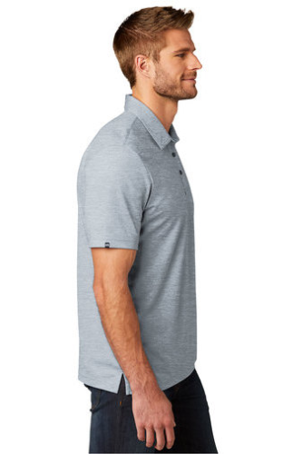 TM1MU412 | TravisMathew Oceanside Heather Polo | Embroidered