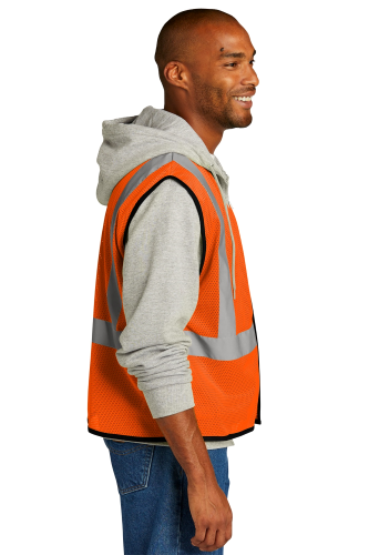 CSV400 | CornerStone ANSI 107 Class 2 Economy Mesh One-Pocket Vest