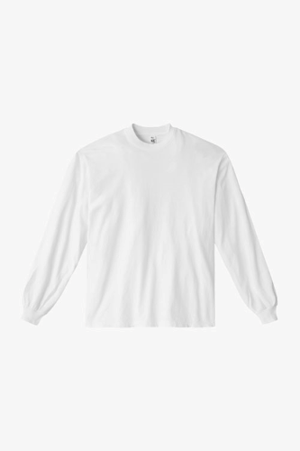 1807gd | LA Apparel Longsleeve Garment Dye Crew Neck T-shirt 6.5oz | Embroidered