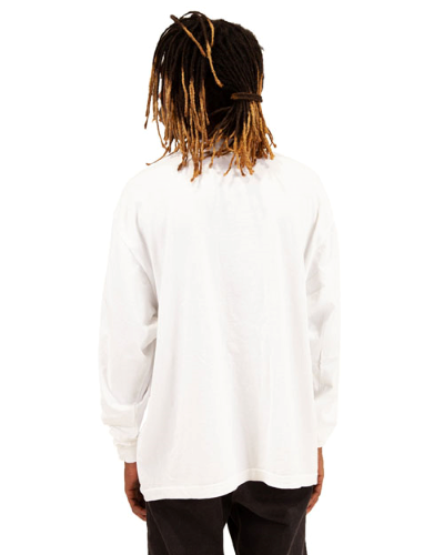 SHGDLS | Shaka Wear Men's Garment Dyed Long Sleeve T-Shirt | Embroidered